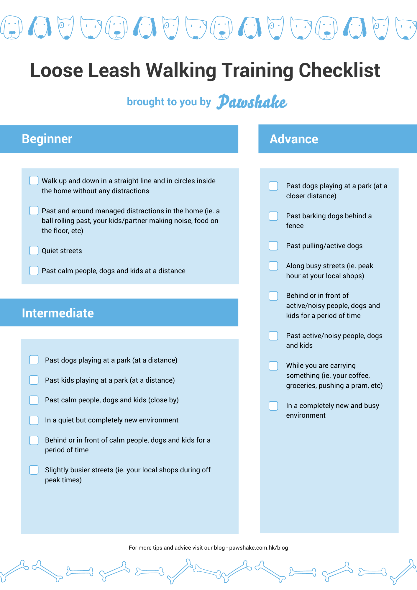 leash walking training